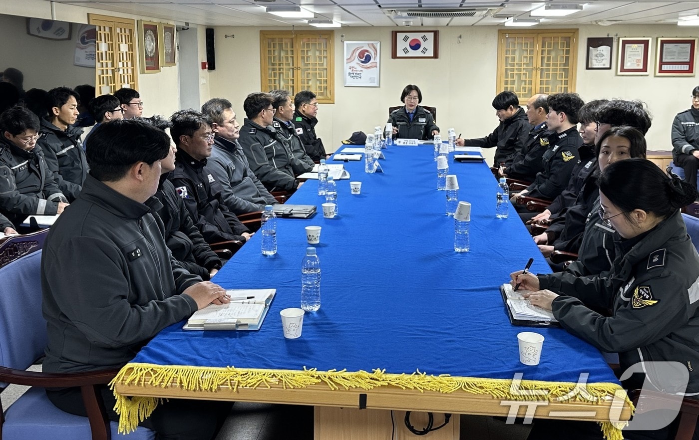 설 연휴 대비 경비해정 대응태세 점검 자료사진. (서해지방해양경찰청 제공. 재판매 및 DB 금지) 2026.2.4/뉴스1 
