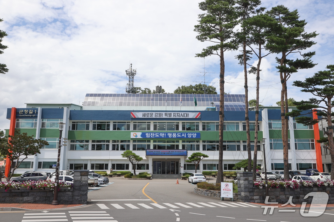 강원 양양군청 전경 사진.(양양군 제공, 재판매 및 DB 금지)