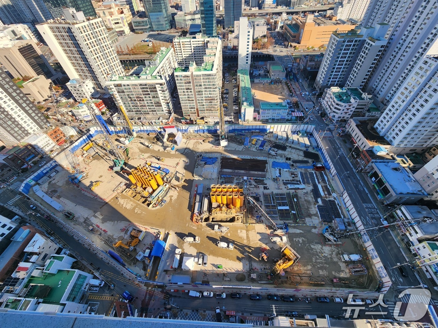 부산진구 범천1-1 공사현장.(독자 제공. 재판매 및 DB금지)
