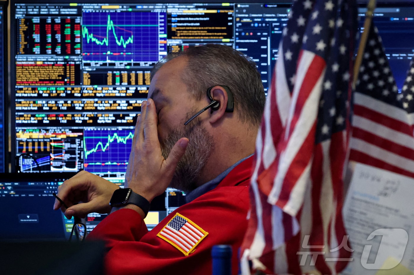 미증시 트레이더.  ⓒ 로이터=뉴스1