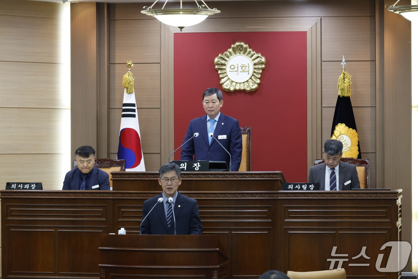 6일 전북 임실군의회가 제350회 임시회 제7차 본회의를 열고 11일간의 회기 일정을 모두 마무리했다.(의회제공, 재판매 및 DB금지)2026.2.6/뉴스1