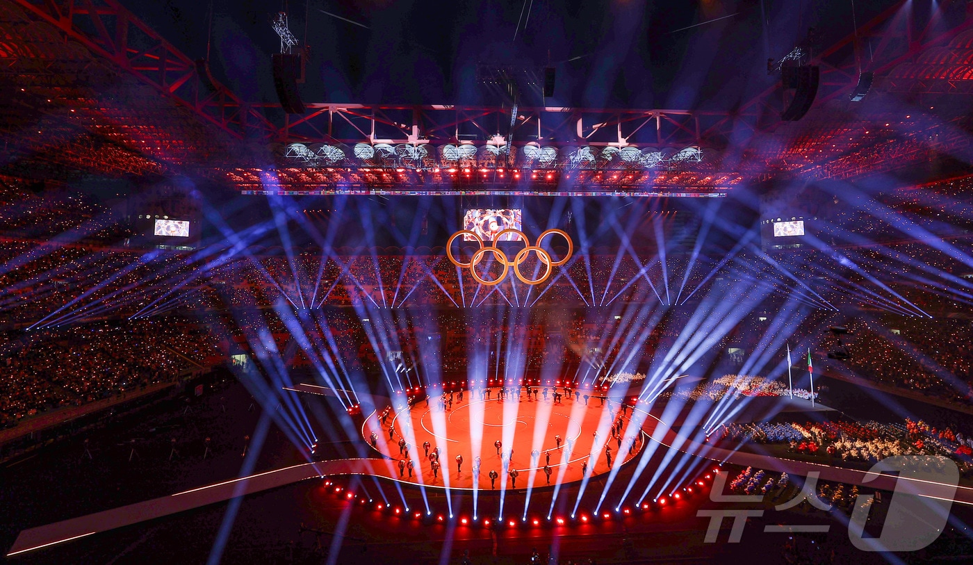 2026 밀라노·코르티나담페초 동계올림픽대회 개회식 ⓒ 뉴스1 