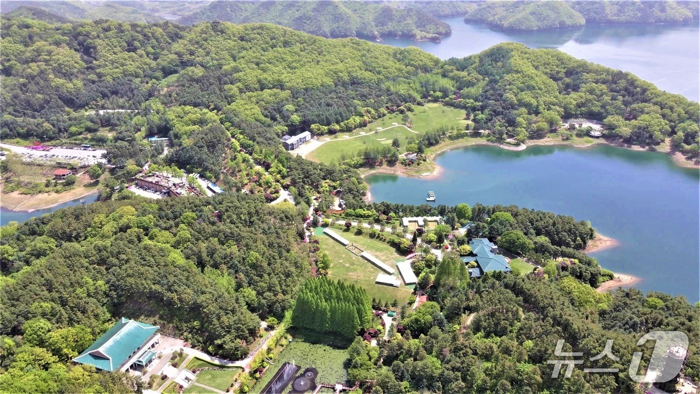 청남대 전경 (충북도 제공. 재판매 및 DB금지)