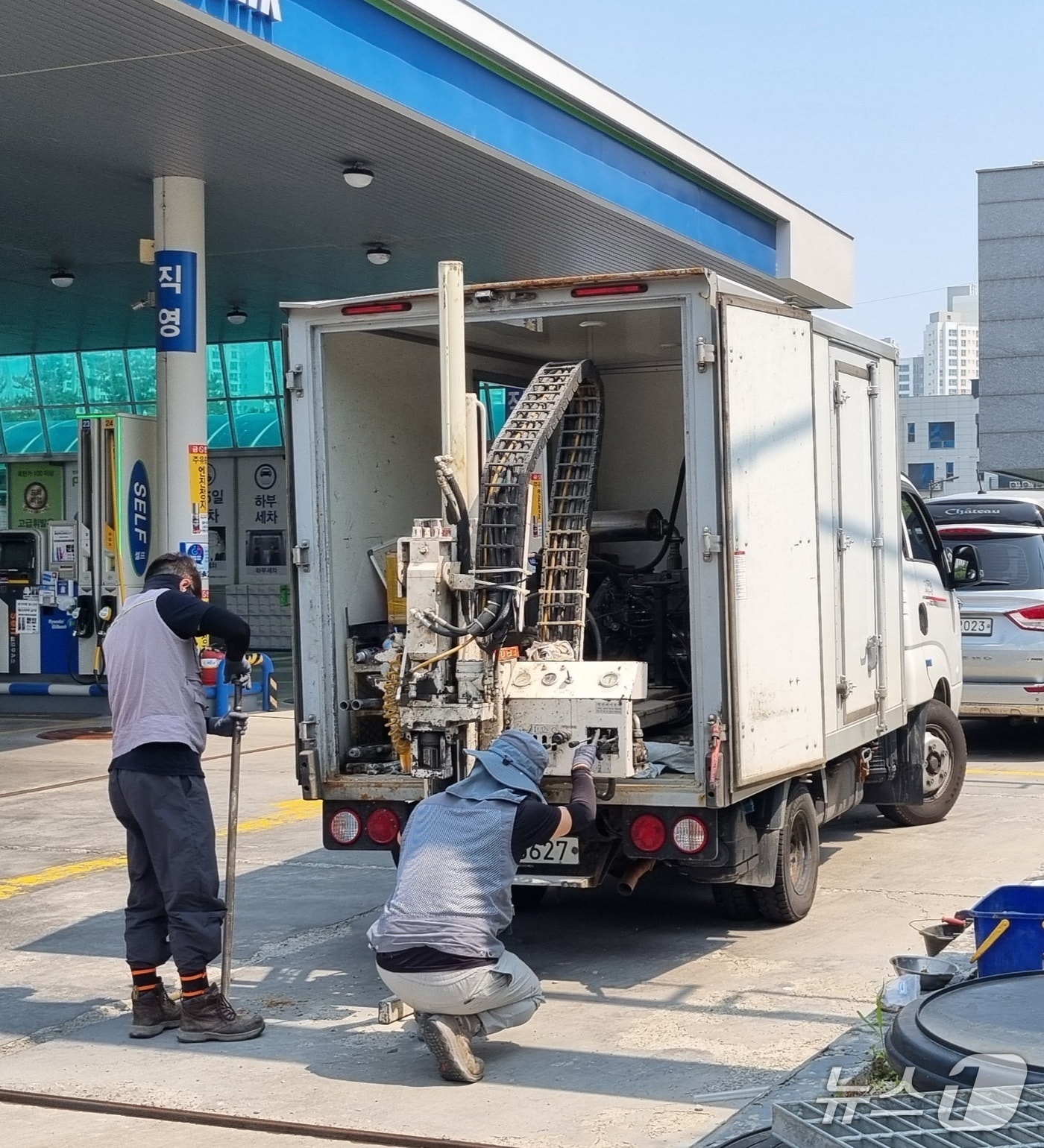 토양 시추 모습.(경기도 제공. 재판매 및 DB금지)