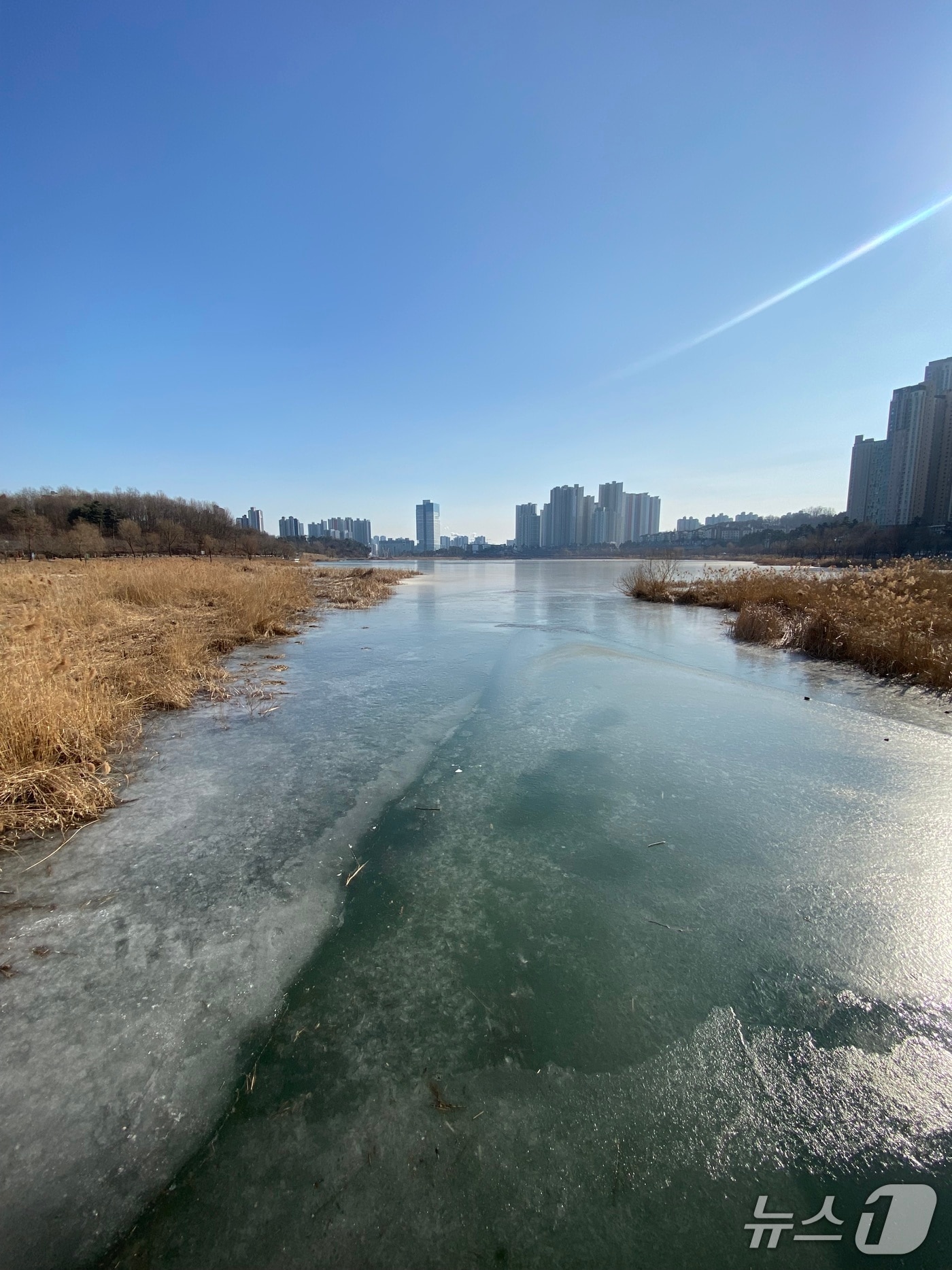 경기 수원시 영통구 광교호수공원 모습 2026.2.8/뉴스1 ⓒ News1