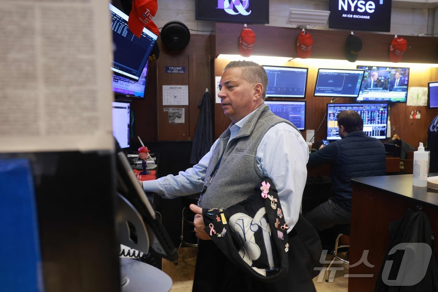 미증시 트레이더. ⓒ AFP=뉴스1