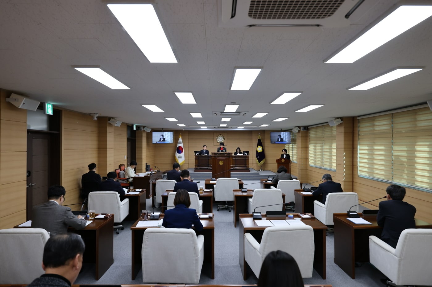 부여군의회 299회 임시회 4차 본회의 진행 모습.(군의회 제공. 재판매 및 DB금지)/뉴스1