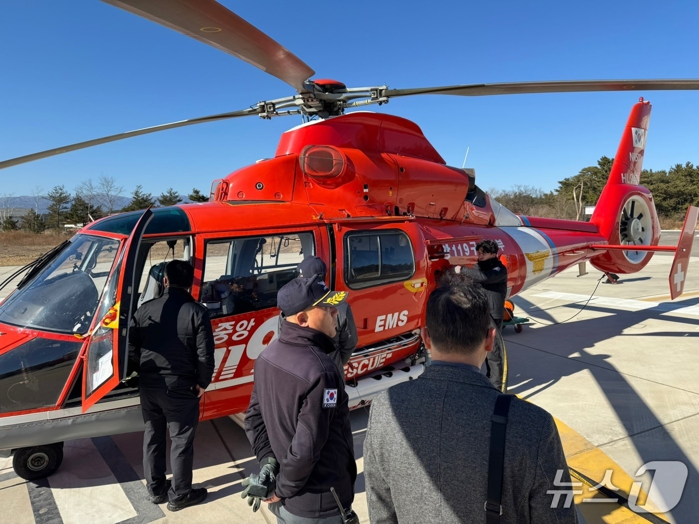 충청·강원119항공대 헬기.(강원도소방본부 제공, 재판매 및 DB금지)