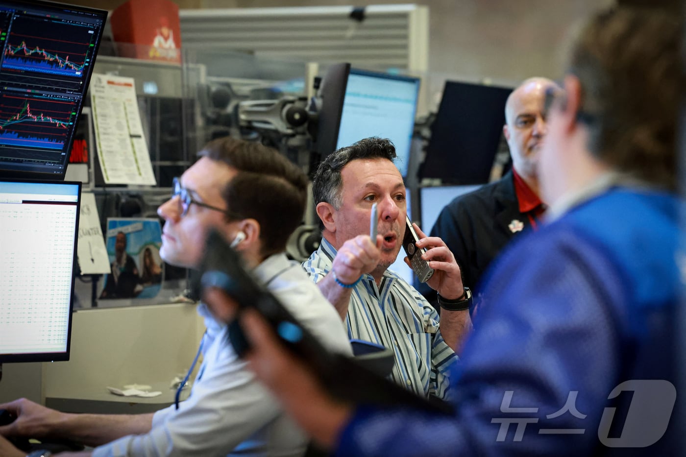 미증시 트레이더. ⓒ 로이터=뉴스1