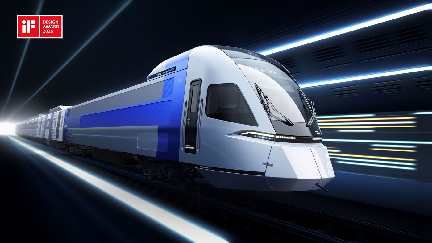 현대로템의 수소전기동력차. (현대로템 제공)