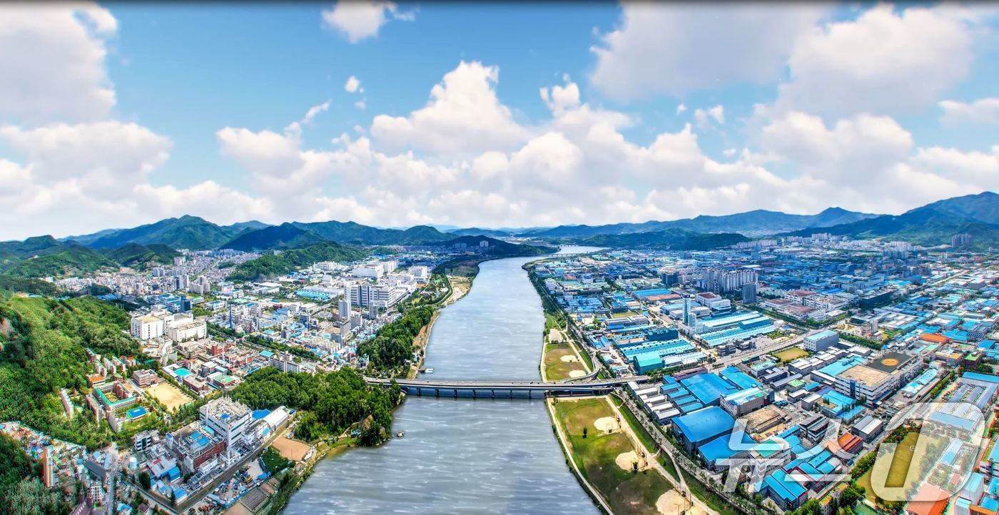 구미국가공단 전경.ⓒ 뉴스1 정우용 기자