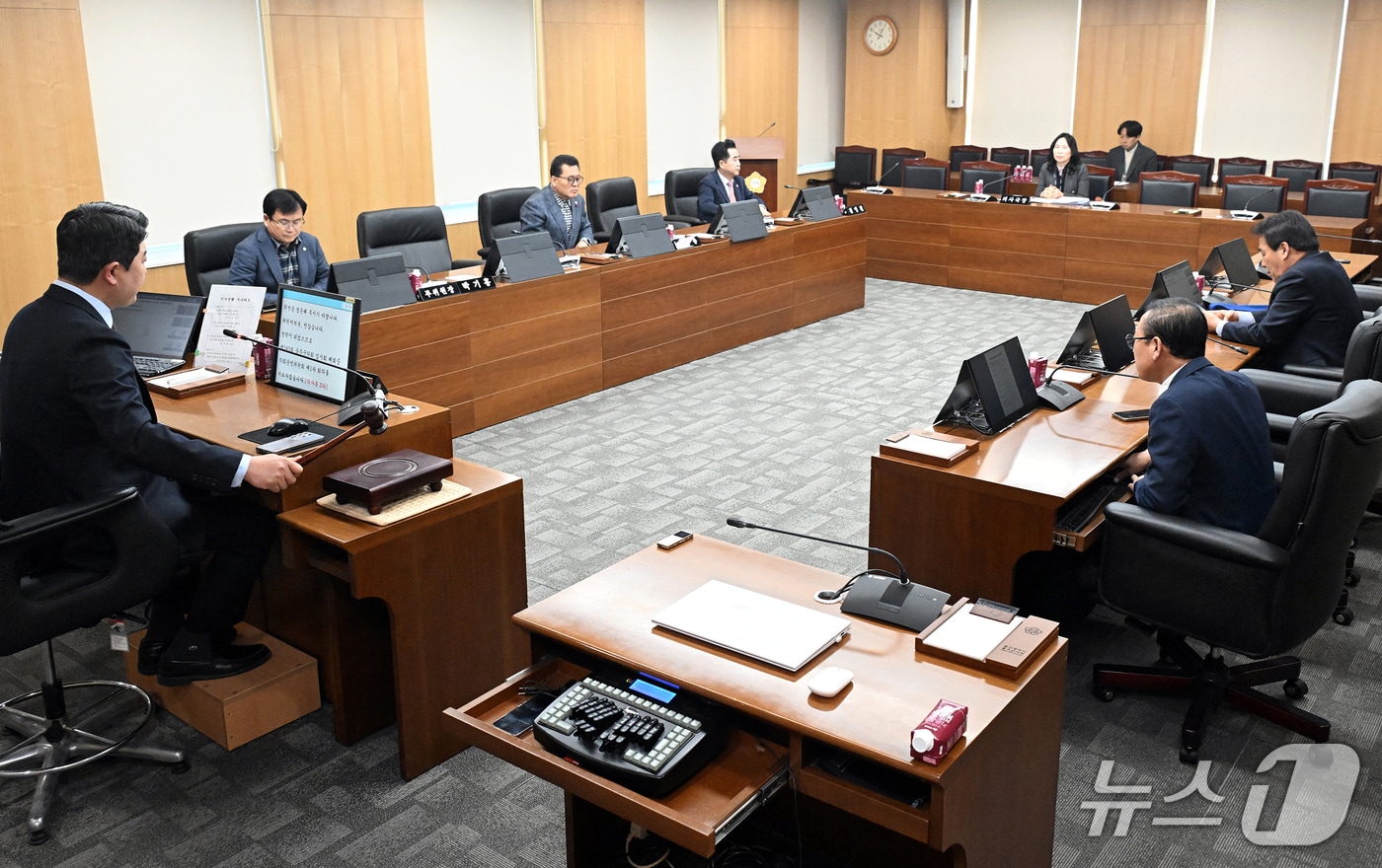 10일 울주군의회에서 의회운영위원회가 열리고 있다. (울주군의회 제공. 재판매 및 DB 금지) /뉴스1