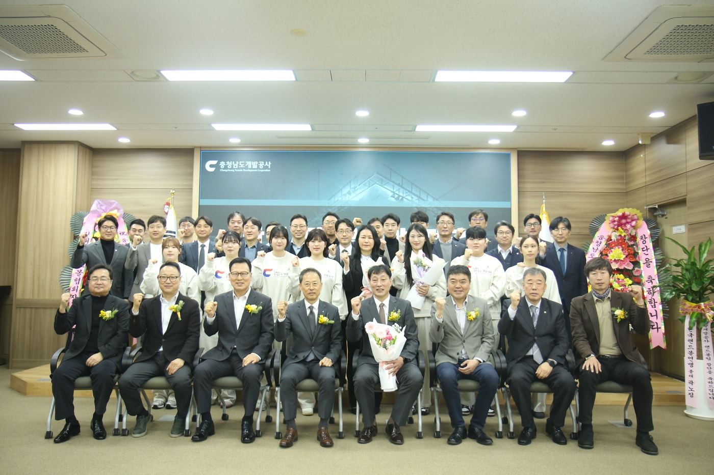 충남개발공사가 여자핸드볼팀을 창단했다.(한국핸드볼연맹 제공) 