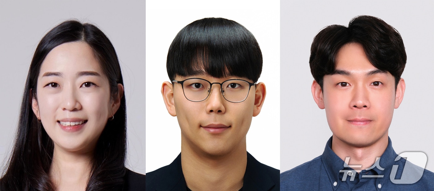 포스텍 기계공학과 이안나 교수 연구팀이 연료를 사용하지 않고 전기만으로 작동할 수 있는 전기제트엔진 실험을 세계 최초로 성공했다.(왼쪽부터 이 교수와 이정락 박사, 한국기계연구원 강홍재 박사.(포스텍 제공, 재판매 및 DB금지) 2026.3.11/뉴스1