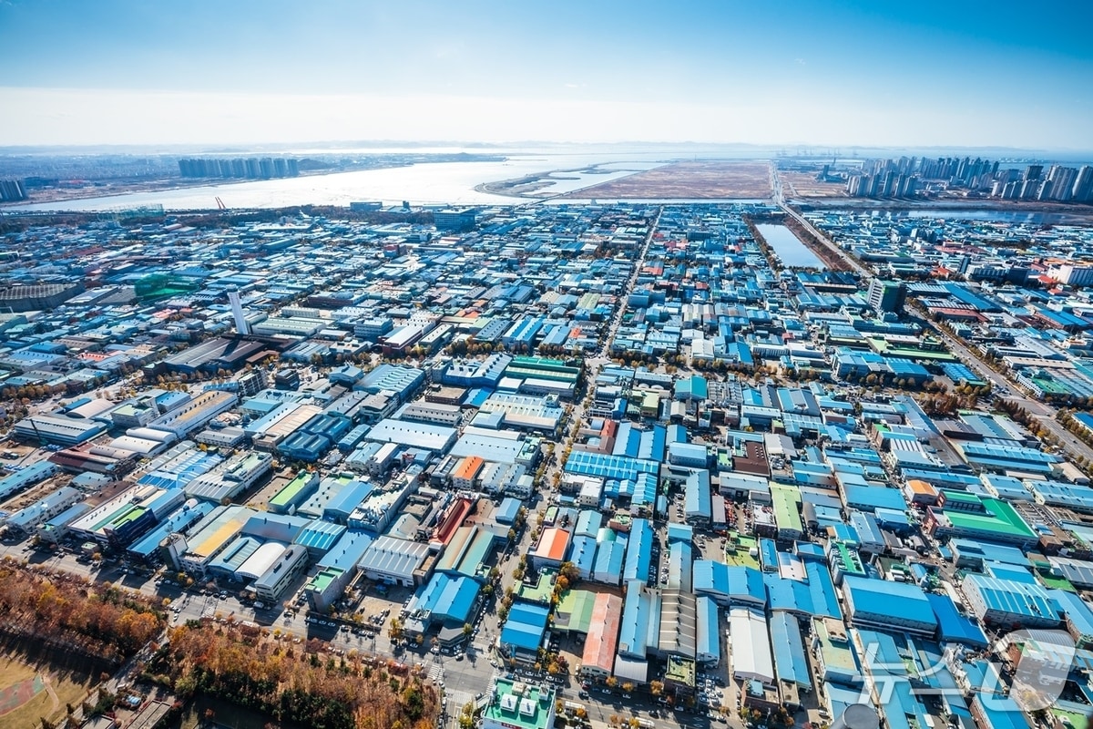 남동국가산업단지 (한국산업단지공단 인천지역본부 제공.재판매 및 DB금지)