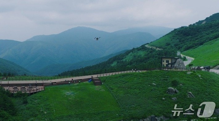 울주군 드론 운용 모습. (울주군. 제공. 재판매 및 DB 금지) /뉴스1