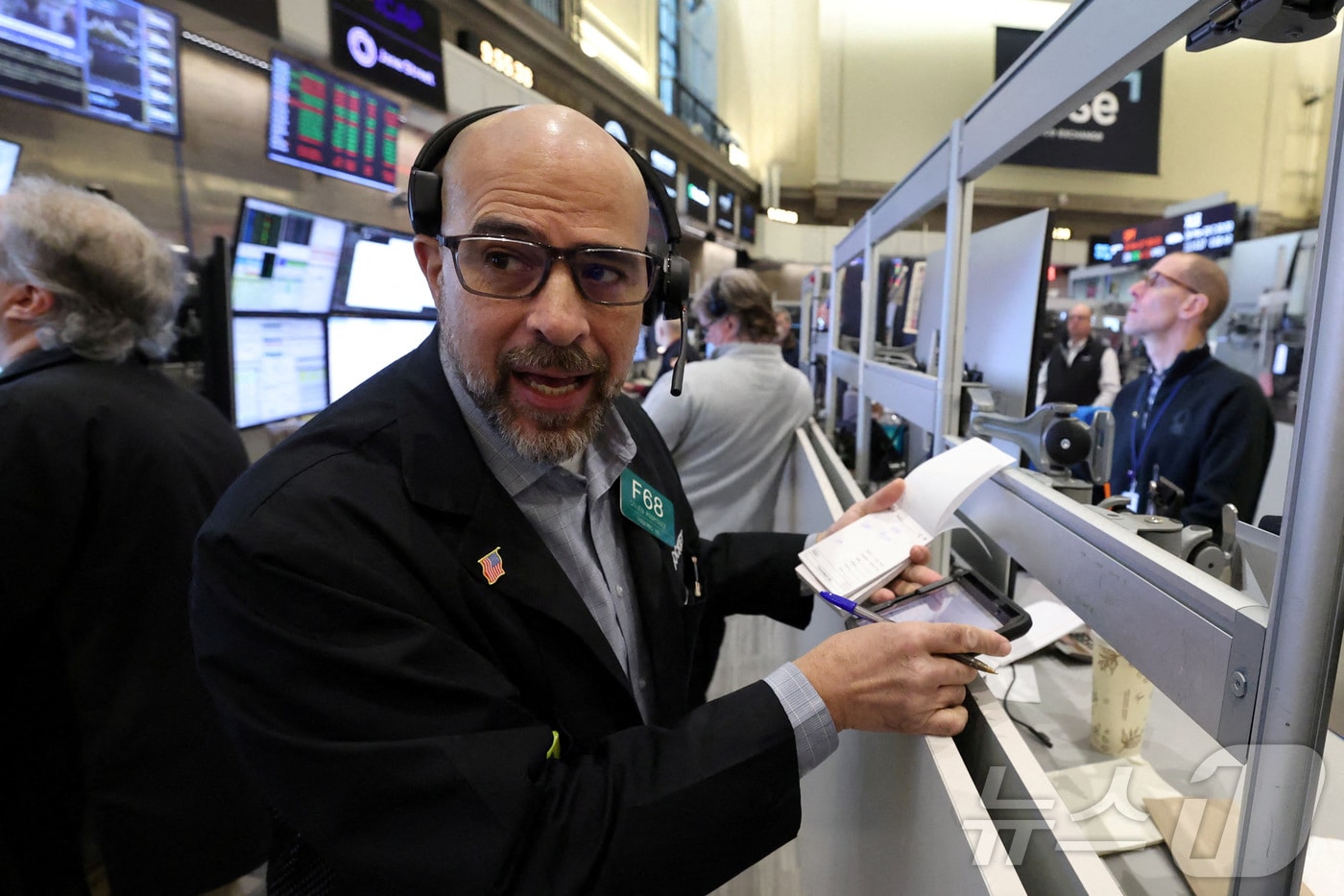 미증시 트레이더.  ⓒ 로이터=뉴스1