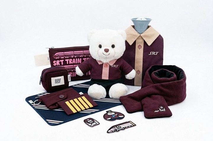 SRT 튼튼베어 굿즈.(SR 제공)