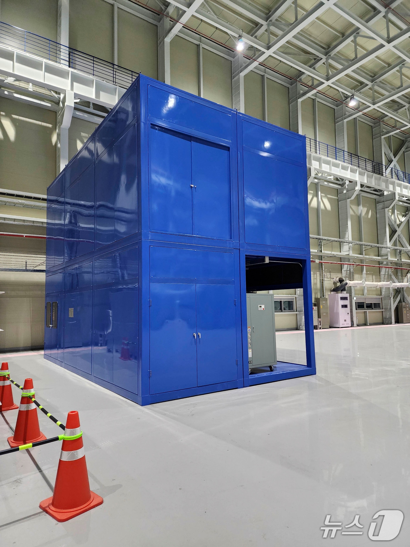 상용규모 방사성 콘크리트폐기물 감용 처리설비(원자력연 제공) /뉴스1