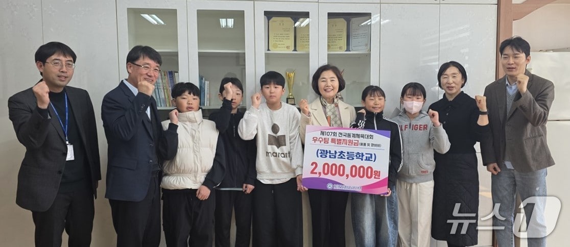 격려 행사 모습.(부산시교육청 제공. 재판매 및 DB금지)