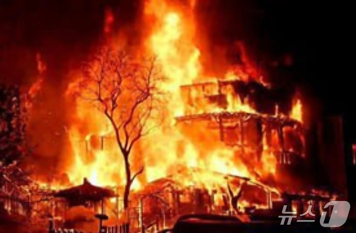 경기 과천 식당 화재 현장.(과천소방서 제공. 재판매 및 DB 금지)/뉴스1