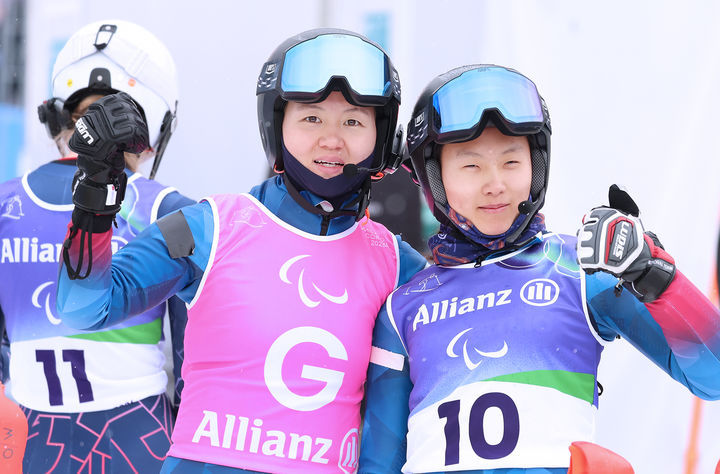 십자인대 파열에도 5종목 완주한 최사라(대한장애인체육회 제공) 