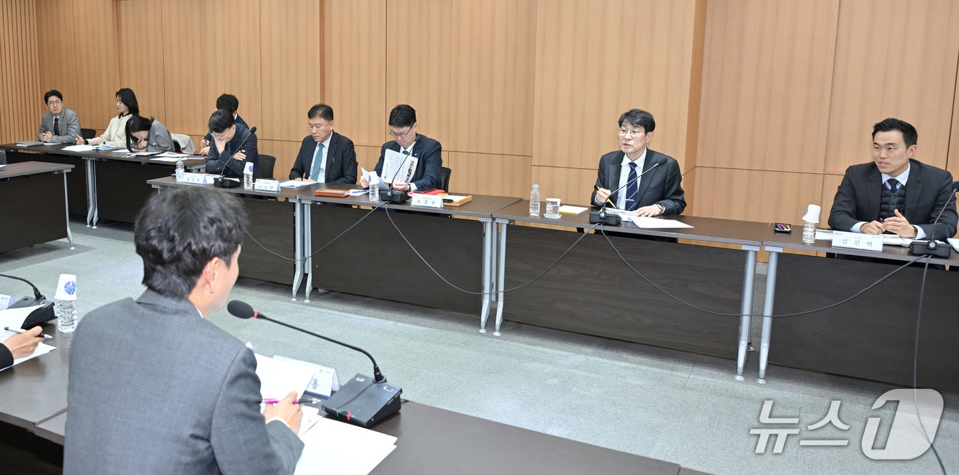 대구시가 16일 동인청사에서 독립기념관 분원 유치와 관련해 보고회를 열고 있다. (대구시 제공. 재판매 및 DB 금지)/뉴스1