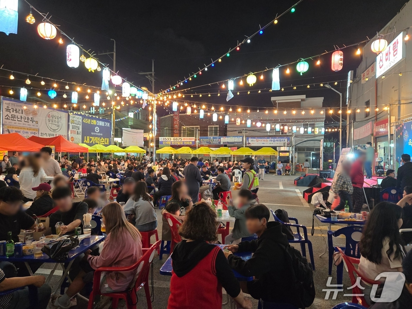 청주 육거리 야시장 만원.( 시 제공. 재판매 및 DB금지)