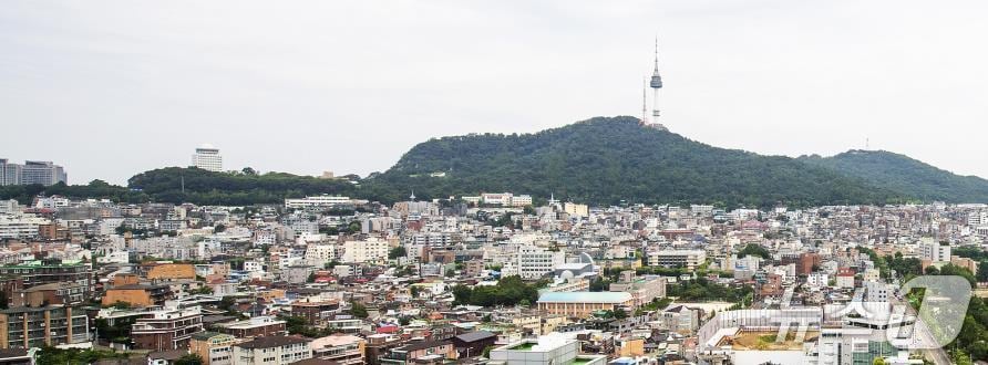 용산구 후암동 일대 전경.(용산구 제공)