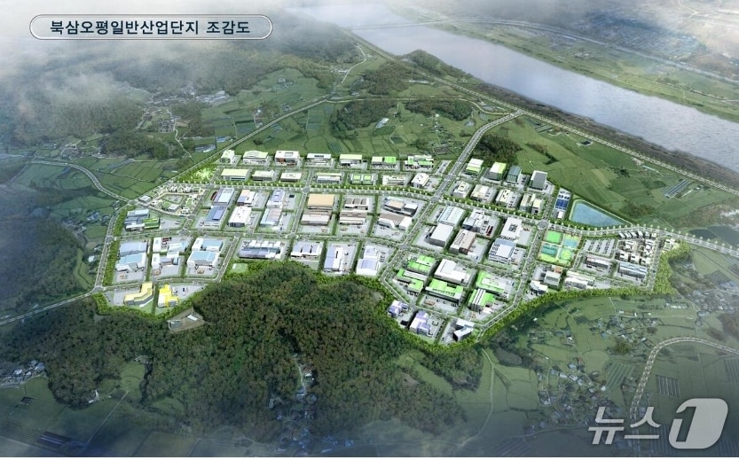 경북 칠곡군 북삼읍 오평일반산단 조감도.(칠곡군 제공. 재판매 및 DB금지)/뉴스1