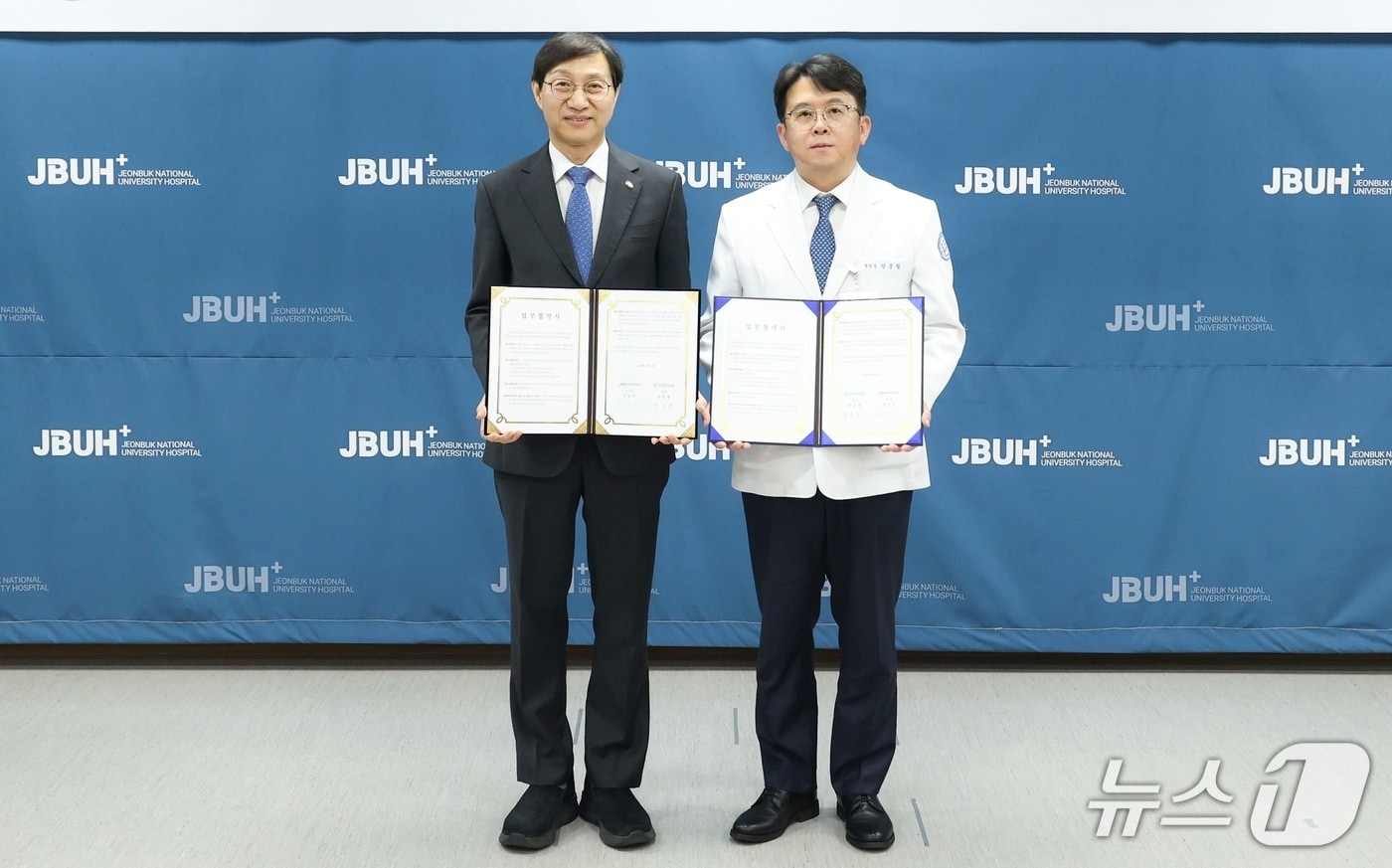 전북대병원은 국민연금공단과 장애심사 진료정보교류 연계를 위한 업무협약'을 체결했다고 18일 밝혔다.(병원 제공. 재판매 및 DB금지)2026.3.18/뉴스1