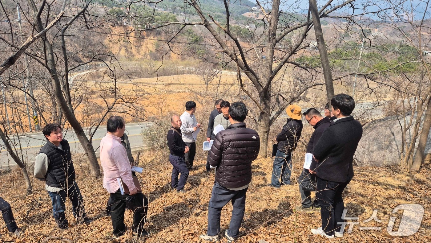 산림청 경남지역 밤 재배 휴원지에서 현장토론회 (산림청 제공.재판매 및 DB금지)/뉴스1