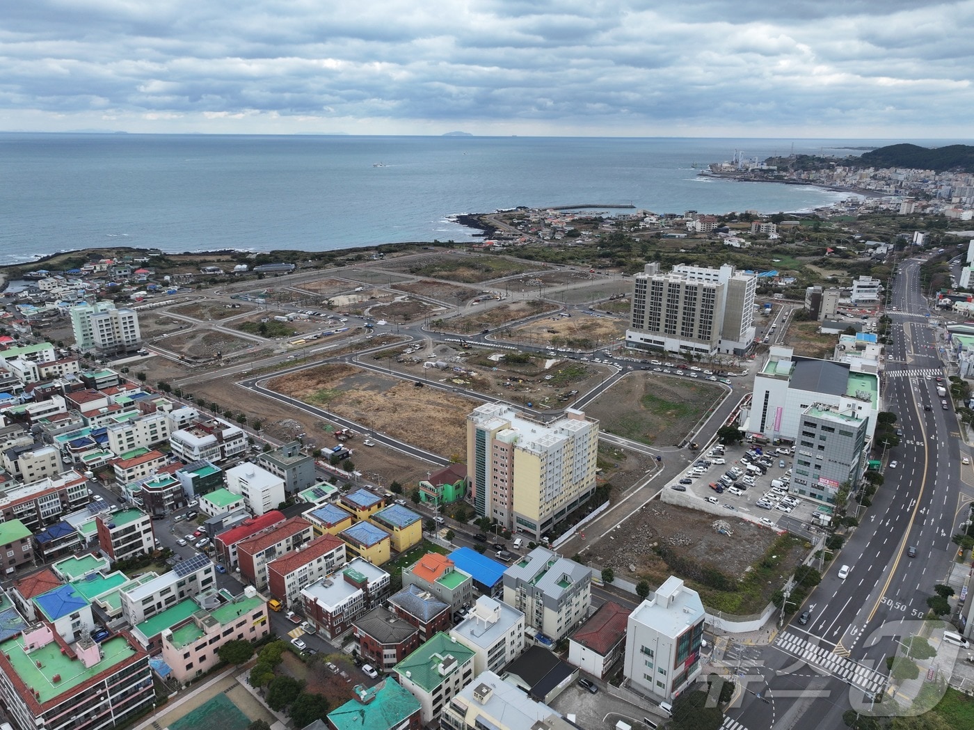 제주시 화북상업지역 전경.(제주시 제공, 재판매 및 DB 금지) ⓒ 뉴스1 오미란 기자