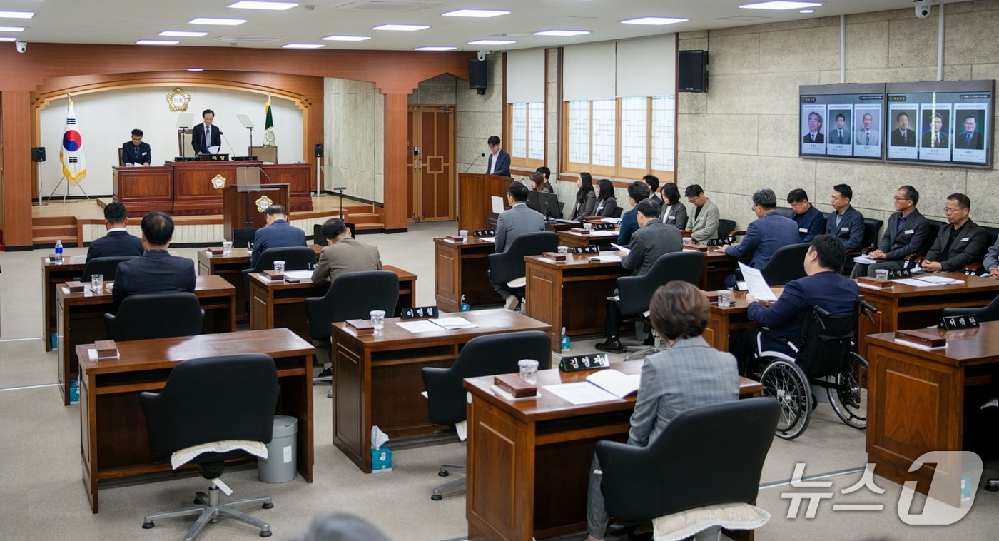 전북 김제시의회 본회의장./뉴스1 DB