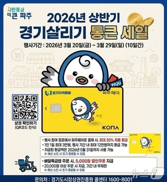 (파주시 제공, 재판매 및 DB금지)