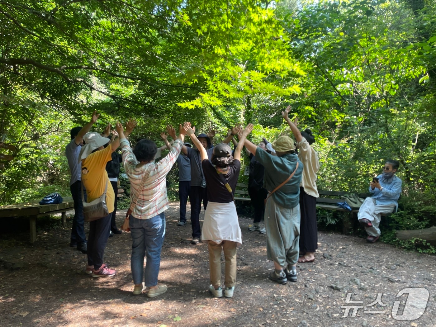  지난해 치유농업시설 운영자 과정 교육 모습./뉴스1