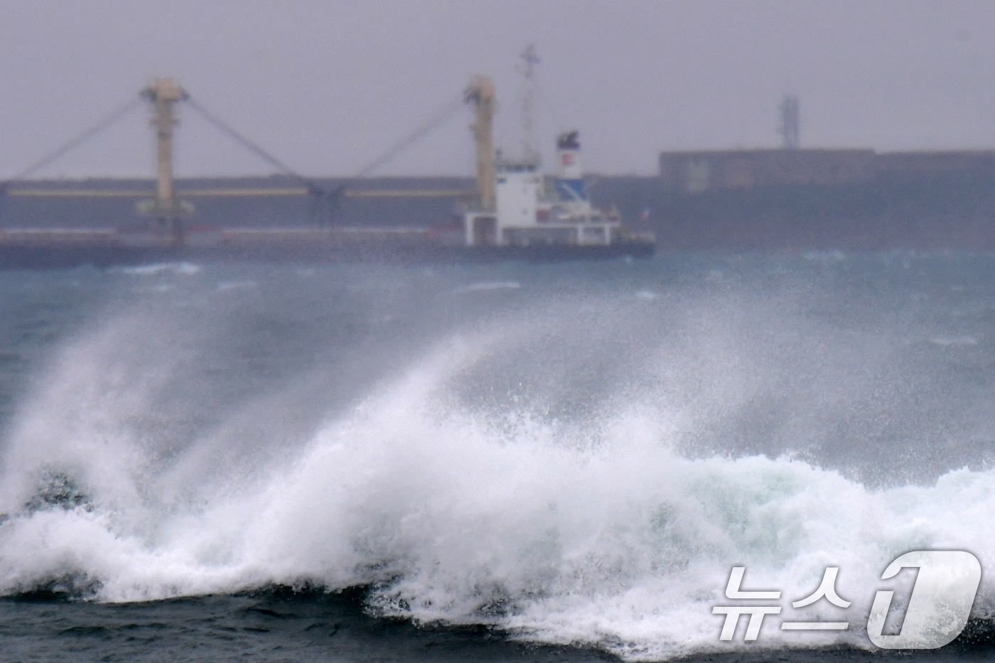 경북 포항시 북구 흥해읍 죽천리 해안가로 파도가 밀려들고 있다. 2026.3.2 ⓒ 뉴스1 최창호 기자