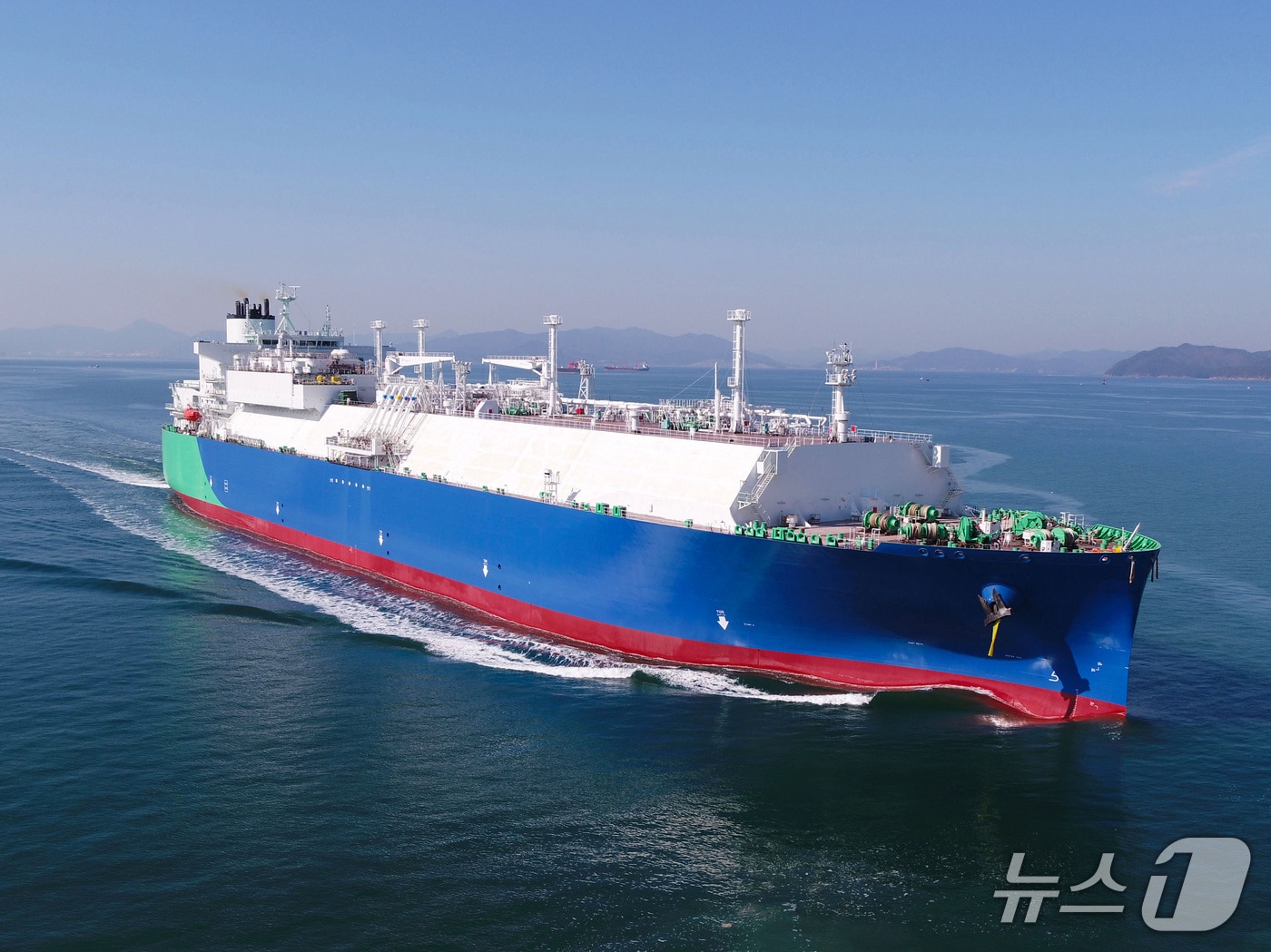 삼성중공업 건조 LNG운반선(삼성중공업 제공)