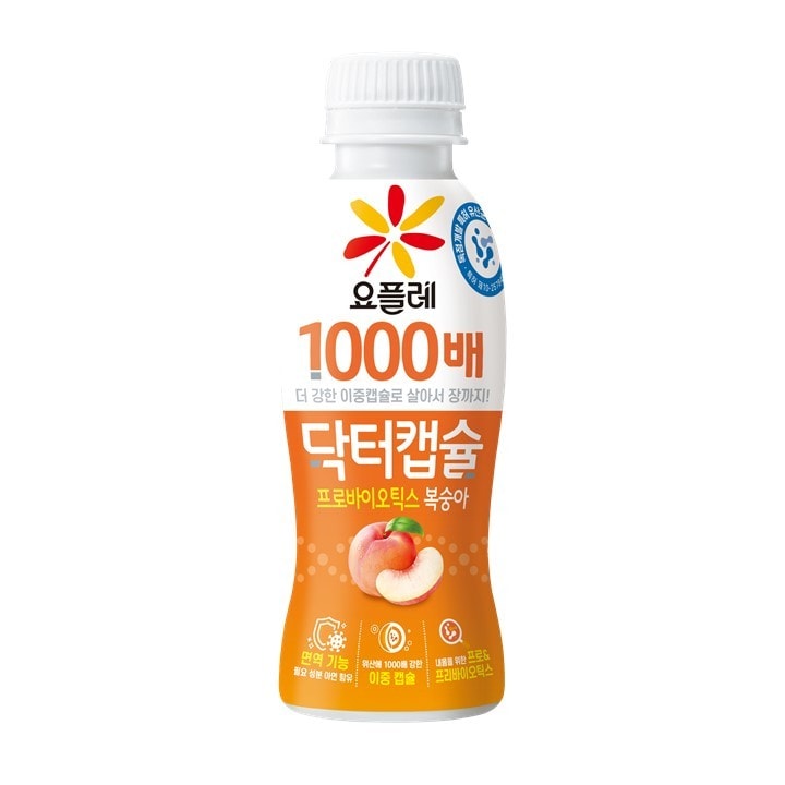 빙그레, '닥터캡슐 복숭아'로 이중 캡슐 유산균 라인업 4종 완성 - 뉴스 썸네일 이미지
