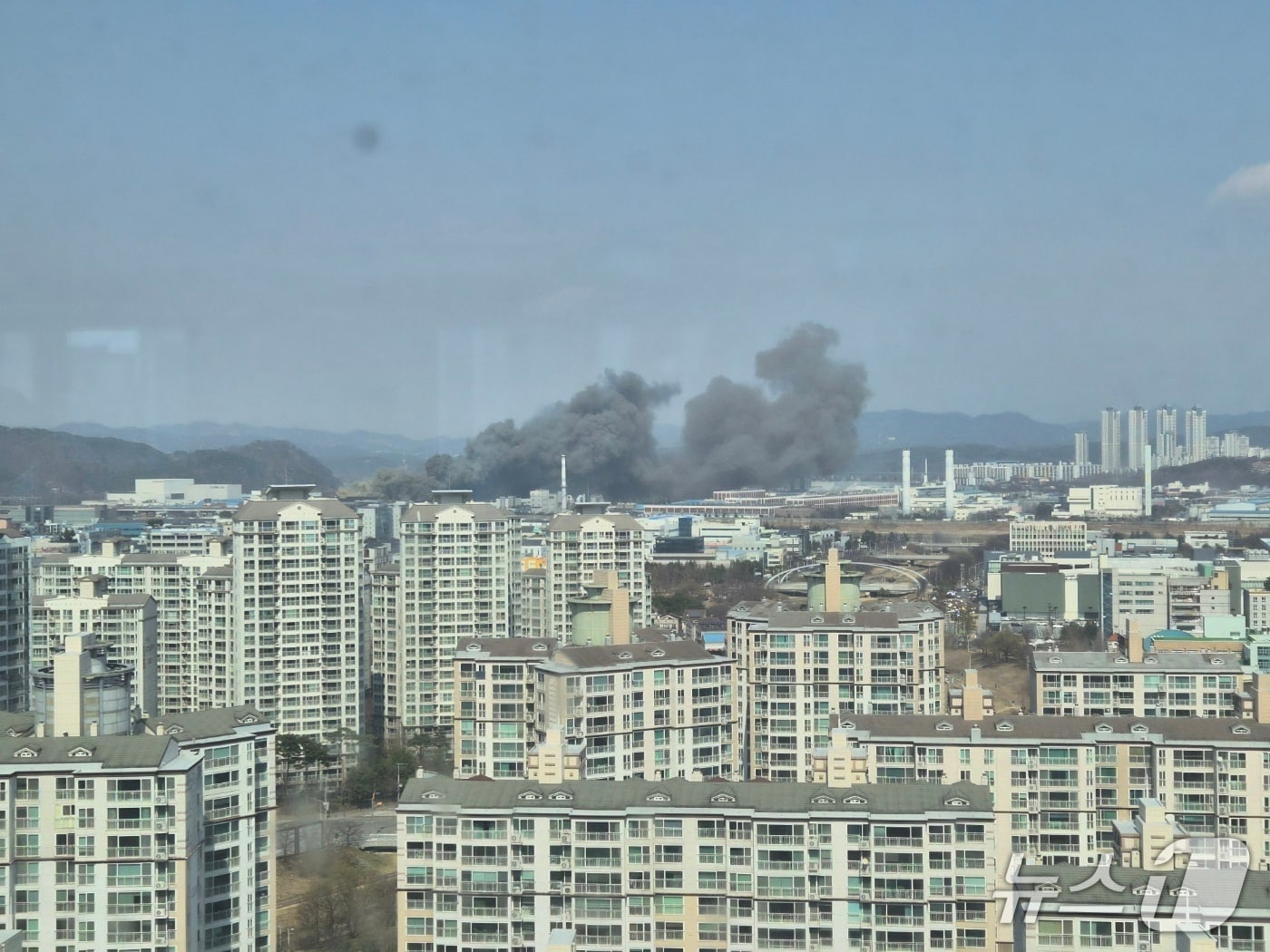 대전 문평동 공장 화재 관련 현장 사진