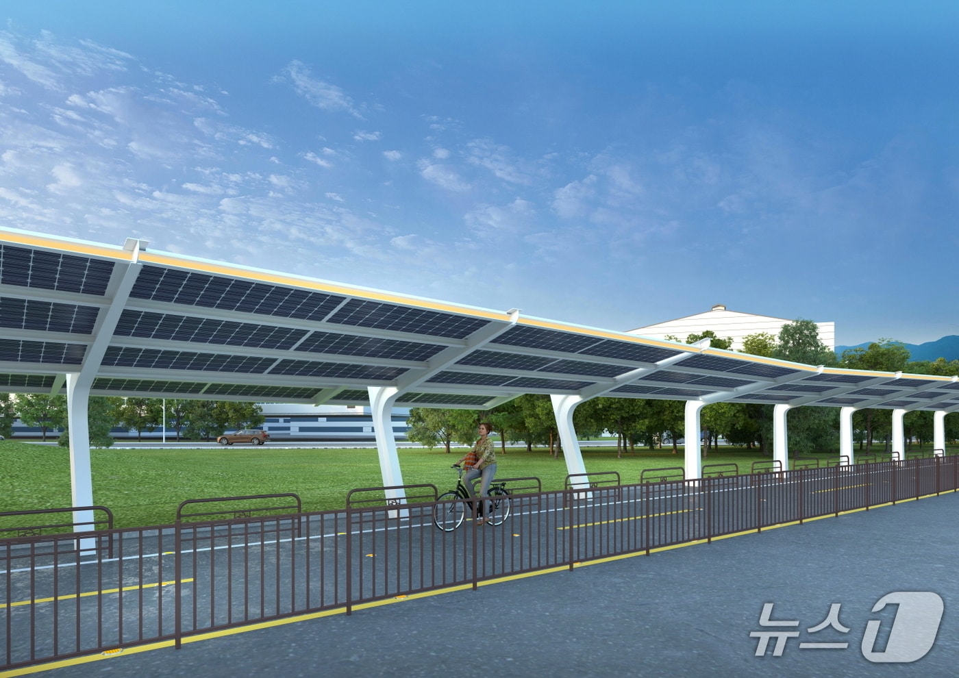 경기 햇빛 자전거길 조감도.(시흥시 제공)
