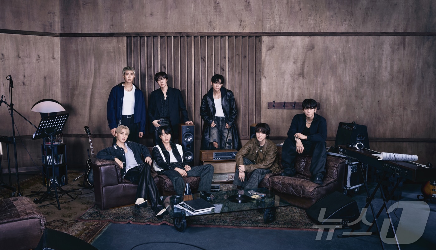 그룹 방탄소년단(BTS)이 20일 2022년 6월 앤솔러지 앨범 'Proof' 이후 3년 9개월만에 정규 5집 앨범 '아리랑'(ARIRANG)을 발표했다. (빅히트뮤직 제공, 재판매 및 DB 금지) 2026.3.20 ⓒ 뉴스1 김진환 기자