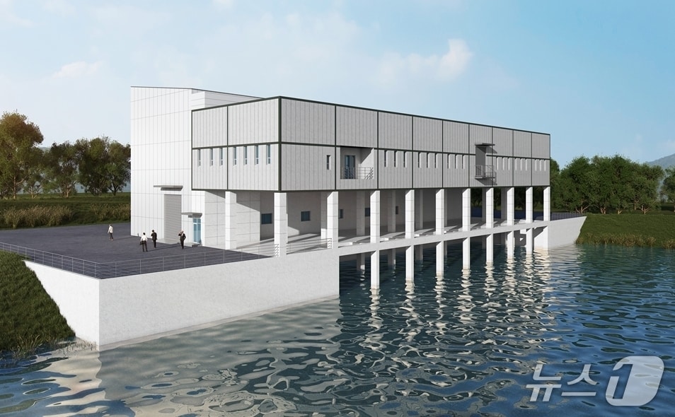 강매 배수펌프장 조감도. (고양시 제공, 재판매 및 DB금지)