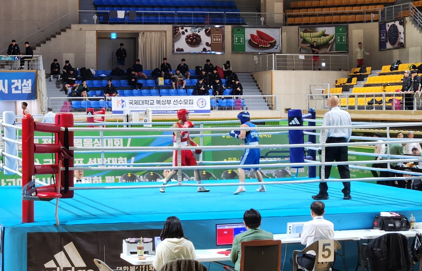 문가연 선수(왼쪽) 경기 모습.(보령시 제공. 재판매 및 DB금지)/뉴스1