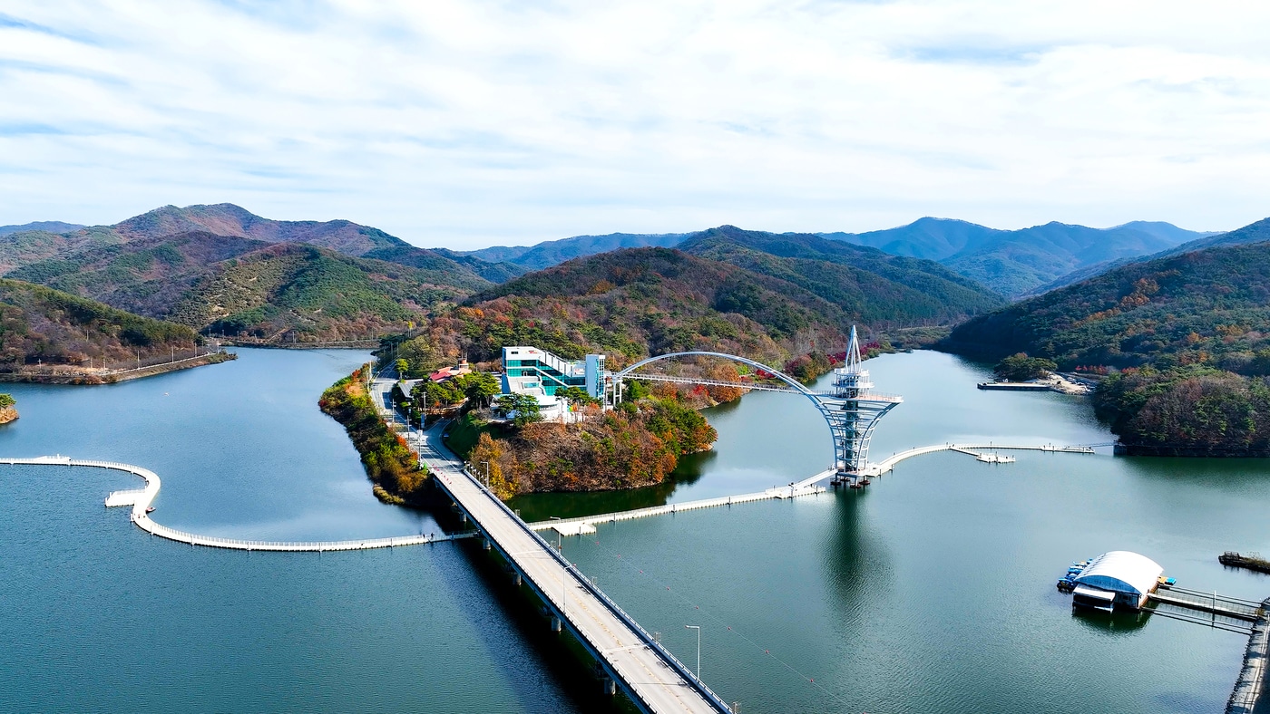 청양 칠갑타원 전경,(청양군 제공. 재판매 및 DB금지)/뉴스1