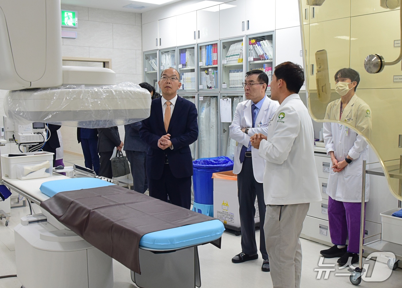 윤종진 한국보훈복지의료공단 이사장이 23일 광주보훈병원과 광주보훈요양원에서 주요 현안을 점검하는 일정을 소화했다. (한국보훈복지의료공단 제공. 재판매 및 DB금지) 2026.3.23/뉴스1