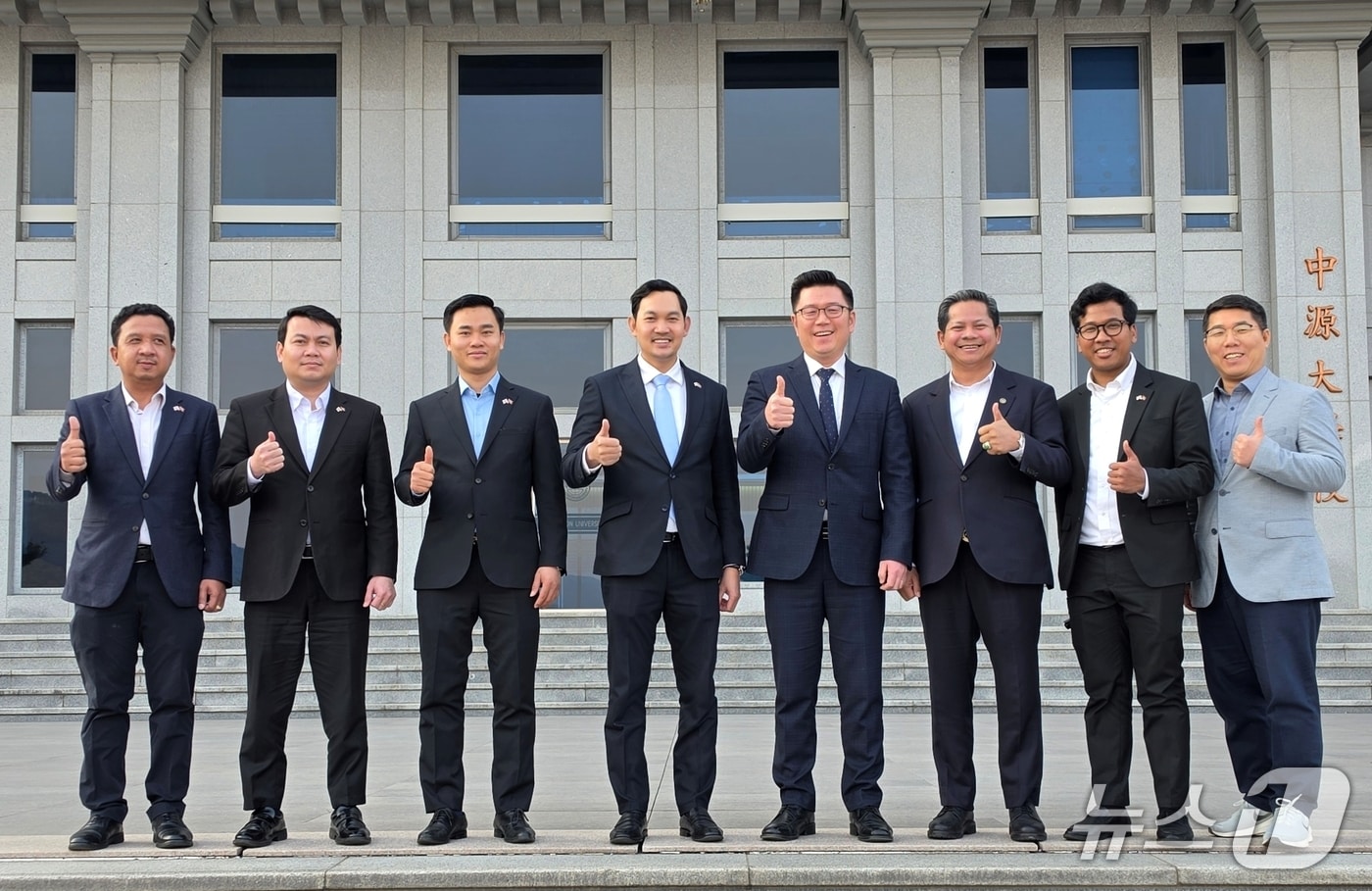 중원대학교 찾은 주한 캄보디아 대사 일행.(중원대 제공. 재판매 및 DB금지)
