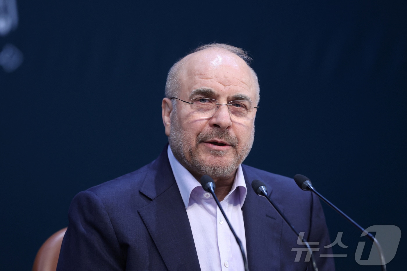 모하마드 바게르 갈리바프 이란 의회 의장. ⓒ 로이터=뉴스1