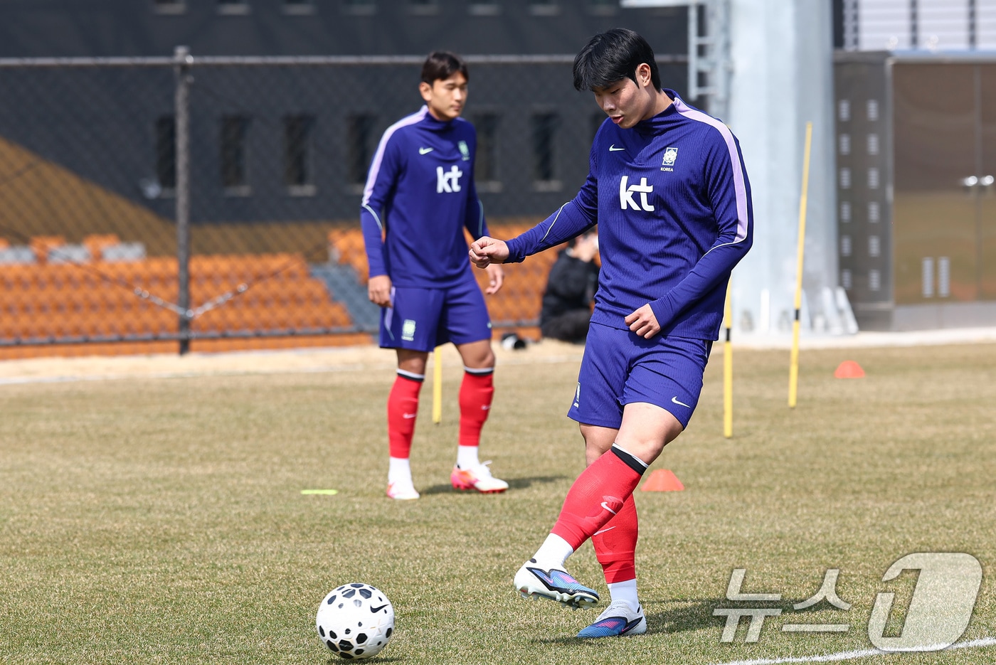 23세 이하(U-23) 축구대표팀 이영준.  ⓒ 뉴스1 김도우 기자
