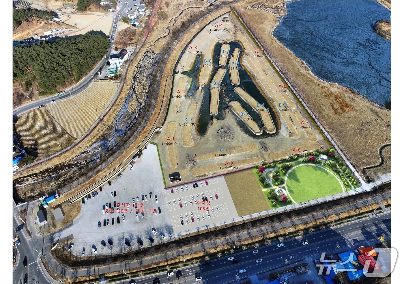 강릉 경포파크골프장 조감도.(강릉시 제공, 재판매 및 DB 금지) 2026.3.24/뉴스1